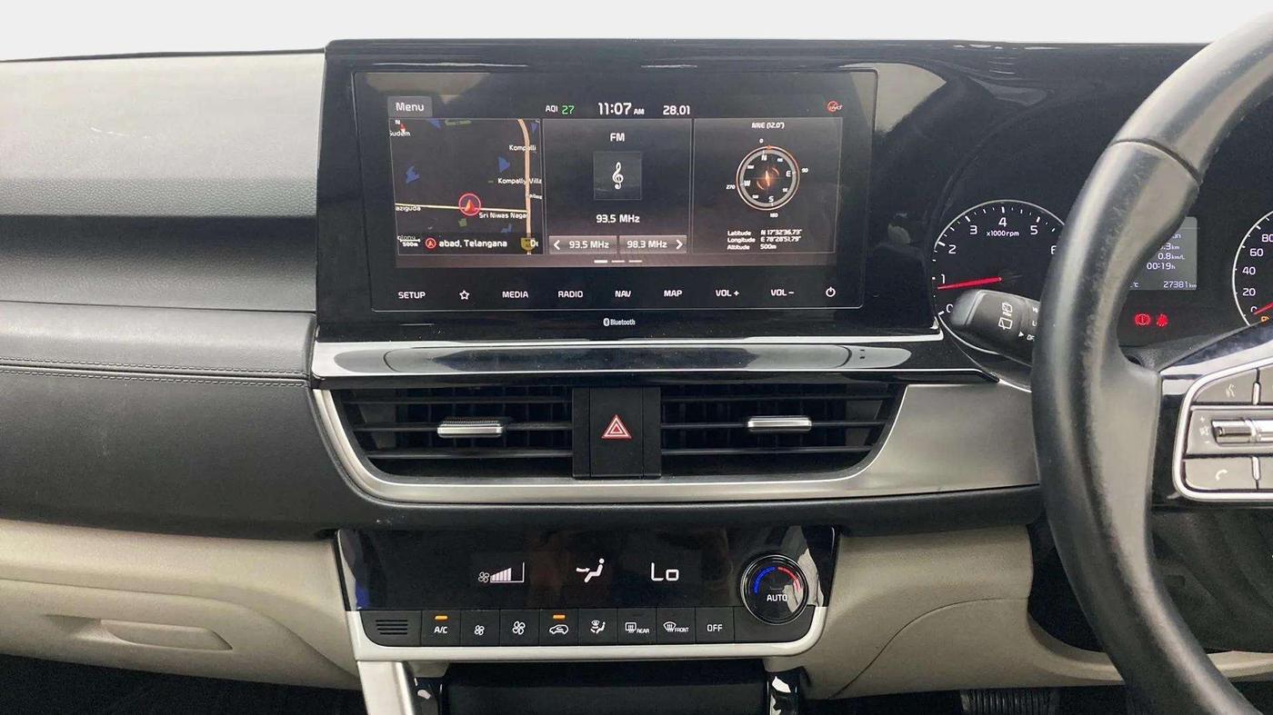 2021 KIA SELTOS HTX IVT 1.5 PETROL, Petrol, Automatic, 27,372 km, Air Conditioner