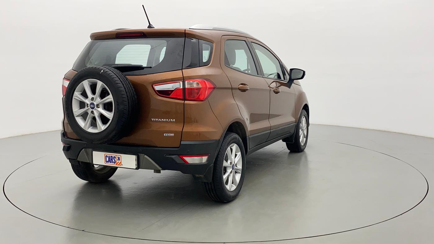 2021 Ford Ecosport 1.5TITANIUM TDCI, Diesel, Manual, 35,849 km, Right Back Diagonal