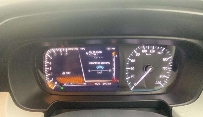 2022 Tata PUNCH CREATIVE  MT, Petrol, Manual, 5,467 km, Odometer Image