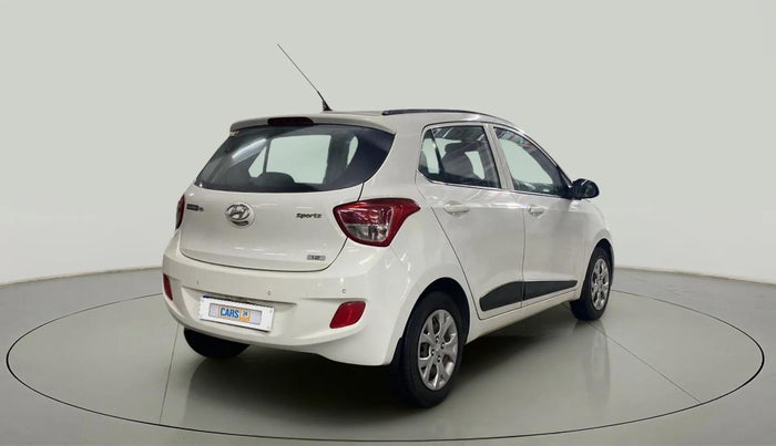 2015 Hyundai Grand i10 SPORTZ 1.2 KAPPA VTVT, Petrol, Manual, 64,246 km, Right Back Diagonal