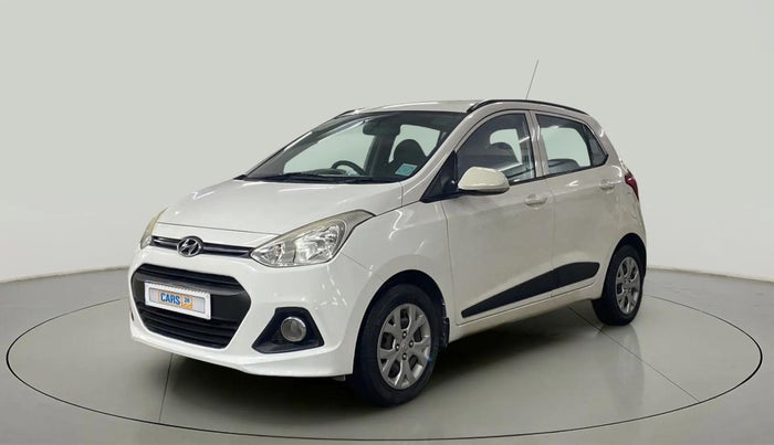 2015 Hyundai Grand i10 SPORTZ 1.2 KAPPA VTVT, Petrol, Manual, 64,246 km, Left Front Diagonal