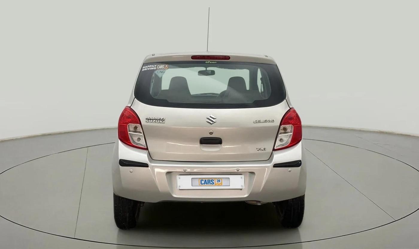 2016 Maruti Celerio VXI CNG, CNG, Manual, 59,198 km, Back/Rear