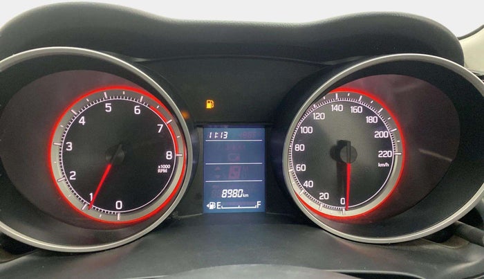 2018 Maruti Swift VXI, Petrol, Manual, 9,008 km, Odometer Image