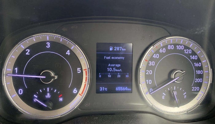 2019 Hyundai VENUE SX(O) 1.4 CRDI, Diesel, Manual, 65,610 km, Odometer Image