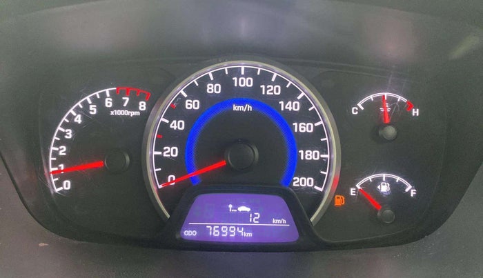 2018 Hyundai Grand i10 MAGNA 1.2 KAPPA VTVT, Petrol, Manual, 76,963 km, Odometer Image