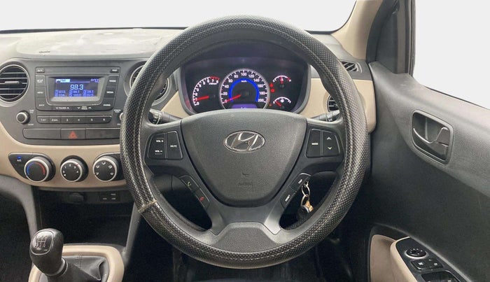 2018 Hyundai Grand i10 MAGNA 1.2 KAPPA VTVT, Petrol, Manual, 76,963 km, Steering Wheel Close Up