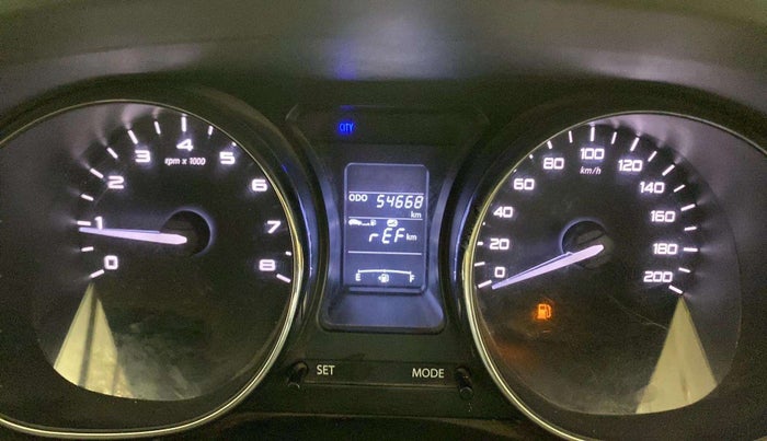 2019 Tata Tiago XZ PETROL, Petrol, Manual, 54,857 km, Odometer Image