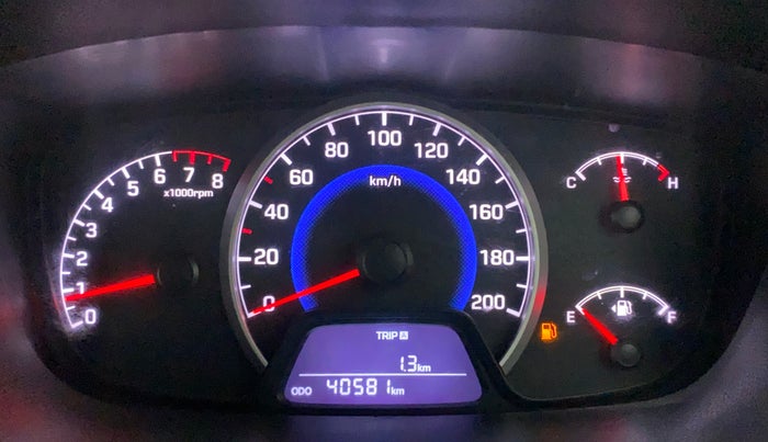 2017 Hyundai Grand i10 ASTA 1.2 KAPPA VTVT, Petrol, Manual, 40,581 km, Odometer Image