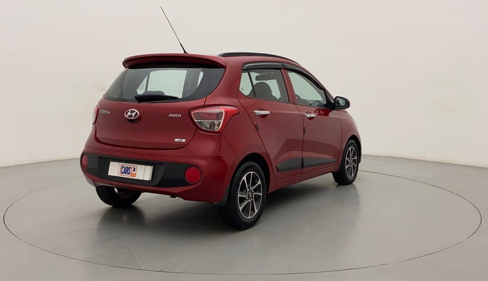 2017 Hyundai Grand i10 ASTA 1.2 KAPPA VTVT, Petrol, Manual, 40,581 km, Right Back Diagonal