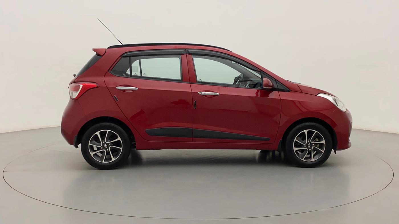 2017 Hyundai Grand i10 ASTA 1.2 KAPPA VTVT, Petrol, Manual, 40,581 km, Right Side View