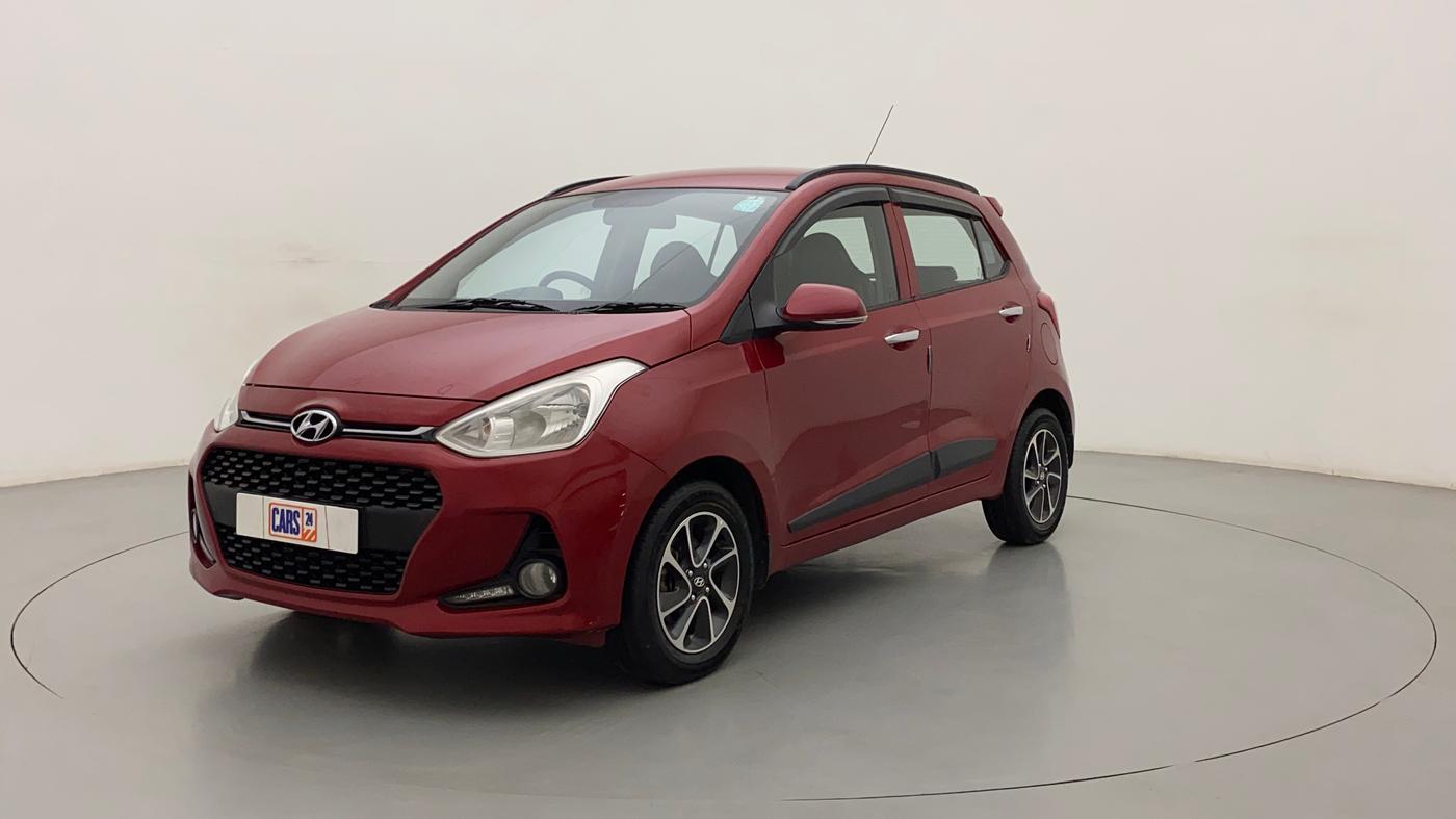 2017 Hyundai Grand i10 ASTA 1.2 KAPPA VTVT, Petrol, Manual, 40,581 km, Left Front Diagonal