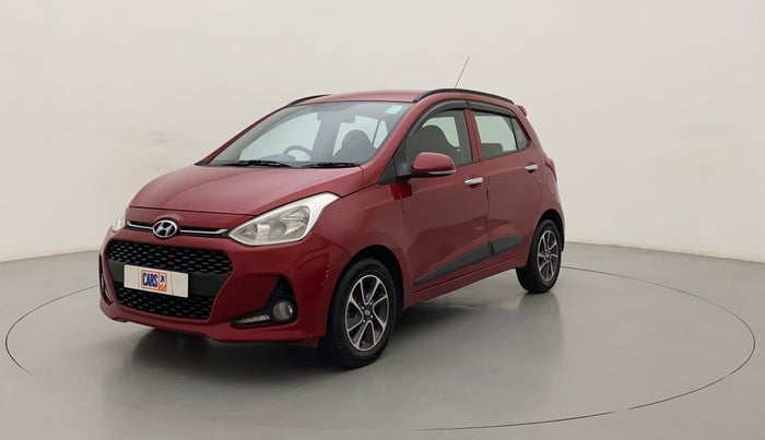 2017 Hyundai Grand i10 ASTA 1.2 KAPPA VTVT, Petrol, Manual, 40,581 km, Left Front Diagonal