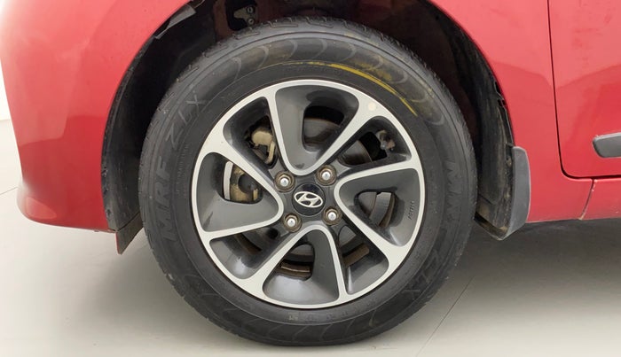2017 Hyundai Grand i10 ASTA 1.2 KAPPA VTVT, Petrol, Manual, 40,581 km, Left Front Wheel