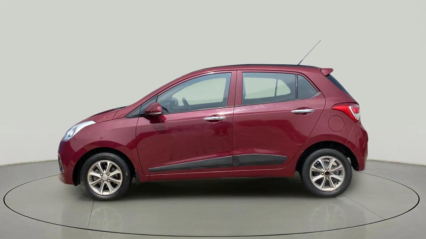 2016 Hyundai Grand i10 ASTA (O) AT 1.2 KAPPA VTVT, Petrol, Automatic, 33,114 km, Left Side
