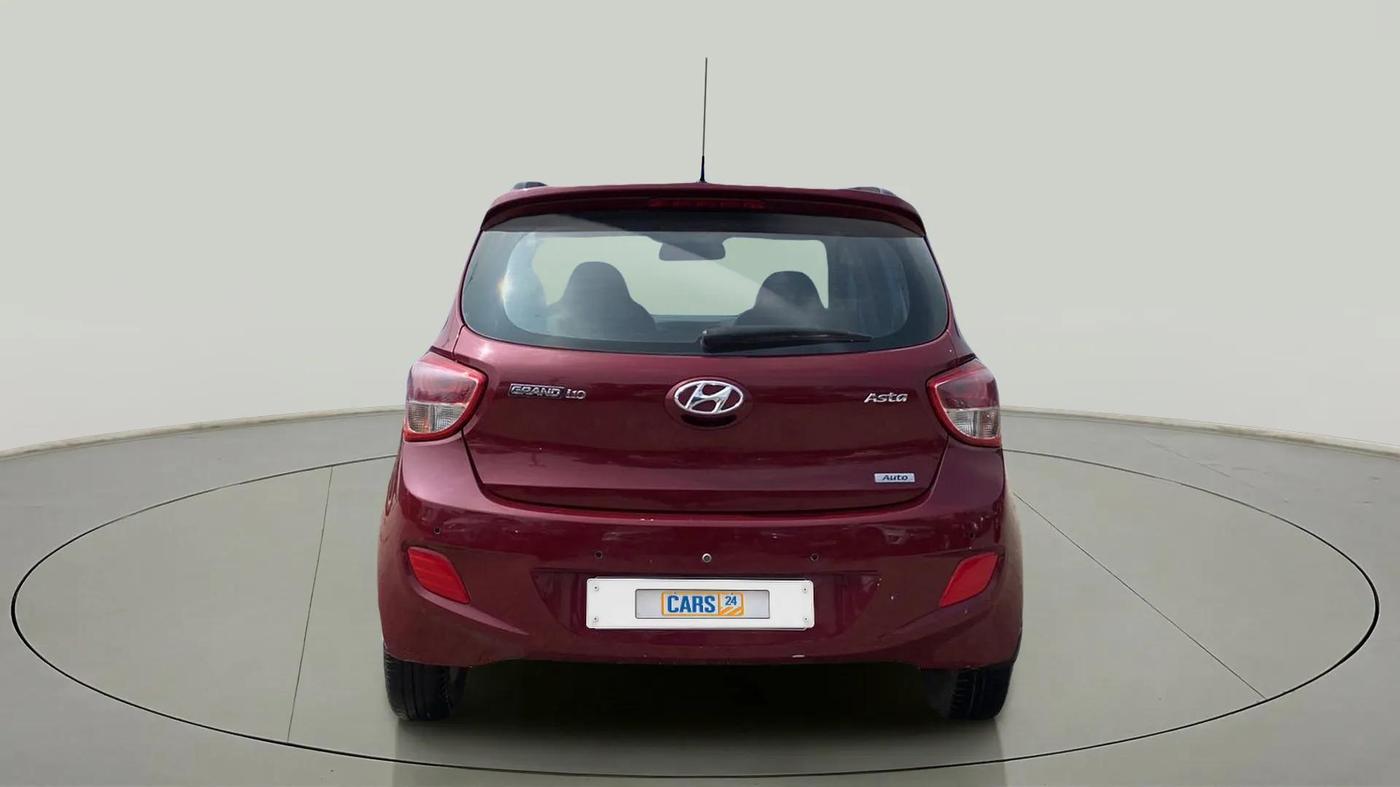 2016 Hyundai Grand i10 ASTA (O) AT 1.2 KAPPA VTVT, Petrol, Automatic, 33,114 km, Back/Rear
