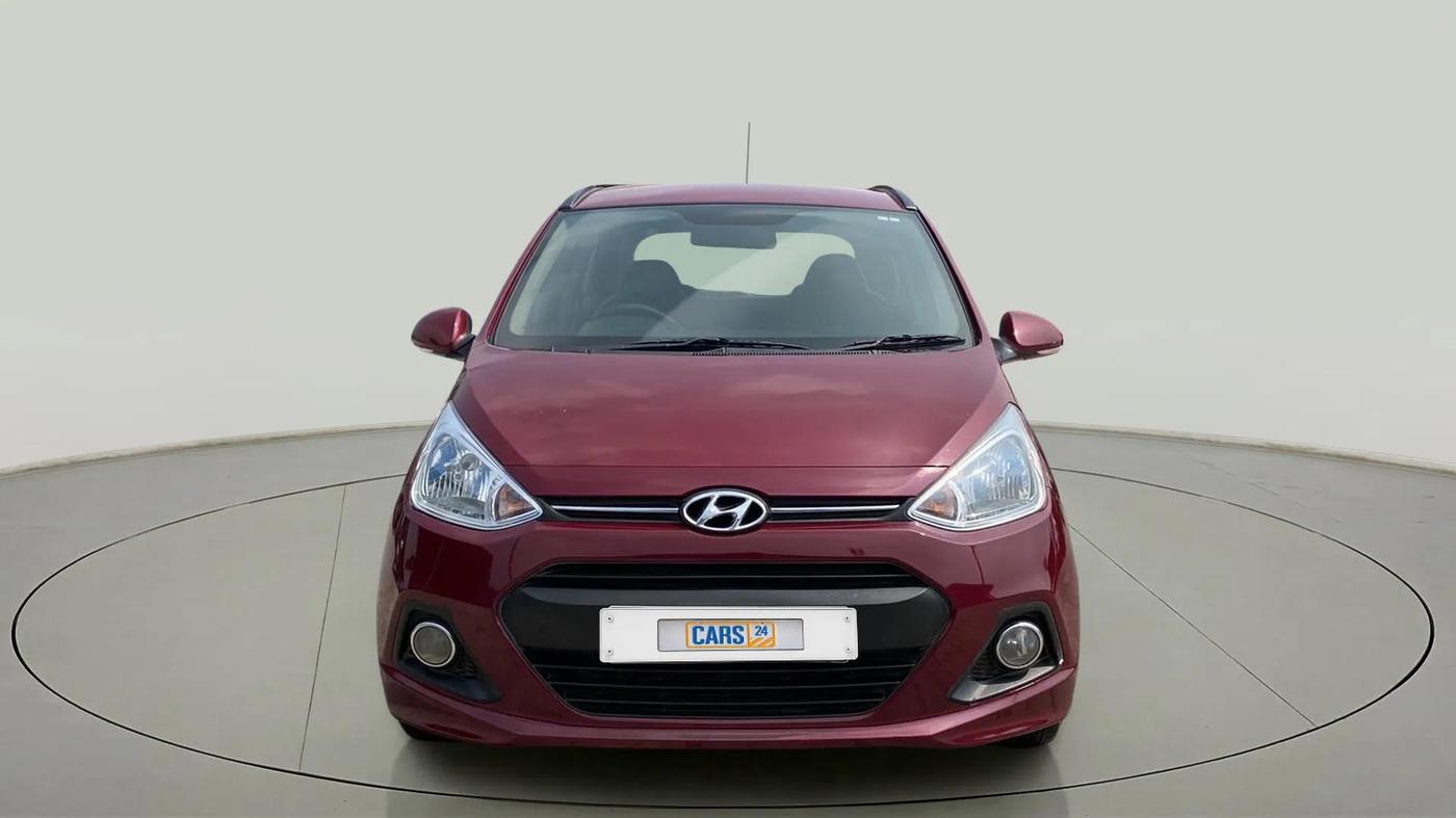 2016 Hyundai Grand i10 ASTA (O) AT 1.2 KAPPA VTVT, Petrol, Automatic, 33,114 km, Front