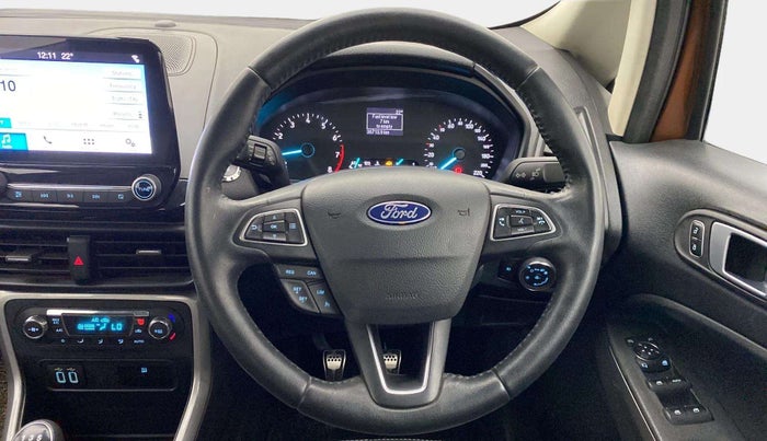 2018 Ford Ecosport TITANIUM 1.5L PETROL, Petrol, Manual, 36,946 km, Steering Wheel Close Up