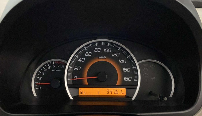 2015 Maruti Wagon R 1.0 VXI, Petrol, Manual, 34,757 km, Odometer Image