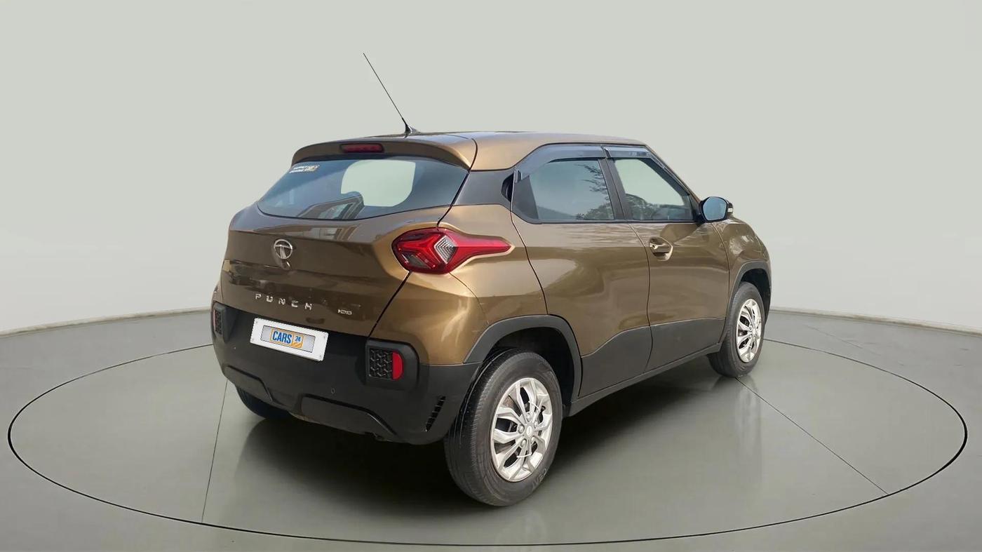 2023 Tata PUNCH ACCOMPLISHED MT CNG, CNG, Manual, 34,564 km, Right Back Diagonal
