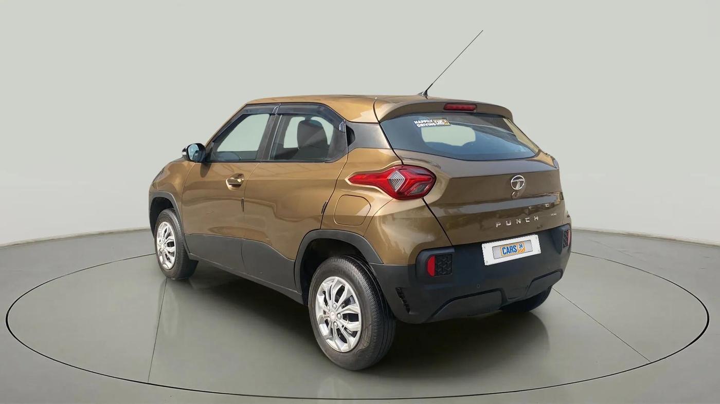 2023 Tata PUNCH ACCOMPLISHED MT CNG, CNG, Manual, 34,564 km, Left Back Diagonal