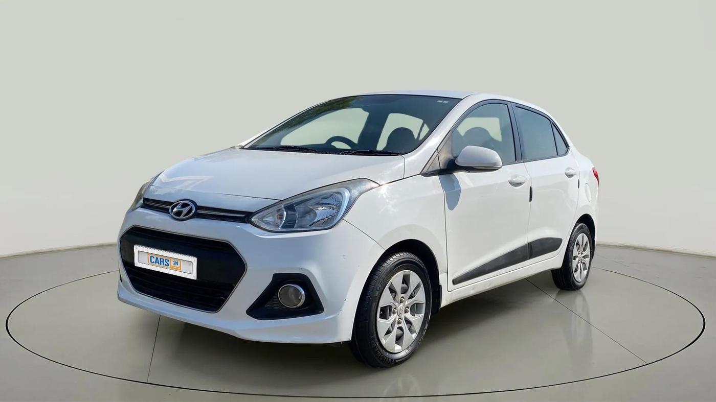 2015 Hyundai Xcent S 1.2, Petrol, Manual, 76,069 km, Left Front Diagonal