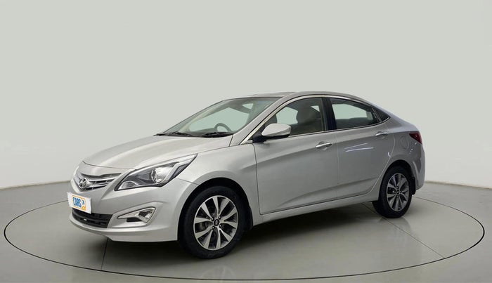 2015 Hyundai Verna FLUIDIC 4S 1.6 VTVT S(O), Petrol, Manual, 64,106 km, Left Front Diagonal