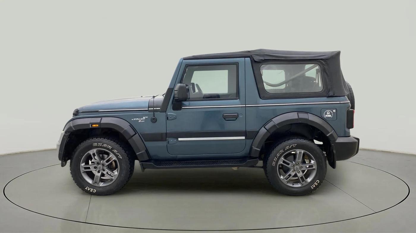 2021 Mahindra Thar LX  P 4WD AT CONVERTIBLE, Petrol, Automatic, 40,553 km, Left Side