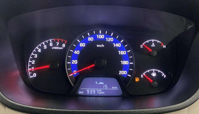 2014 Hyundai Xcent SX 1.2 (O), Petrol, Manual, 94,064 km, Odometer Image