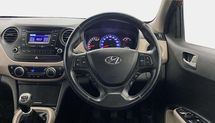 2014 Hyundai Xcent SX 1.2 (O), Petrol, Manual, 94,064 km, Steering Wheel Close Up