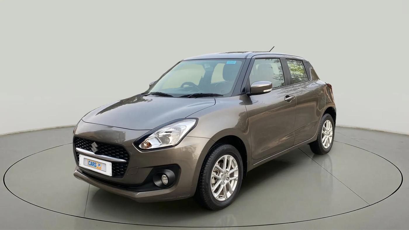 2023 Maruti Swift ZXi AMT, Petrol, Automatic, 5,347 km, Left Front Diagonal