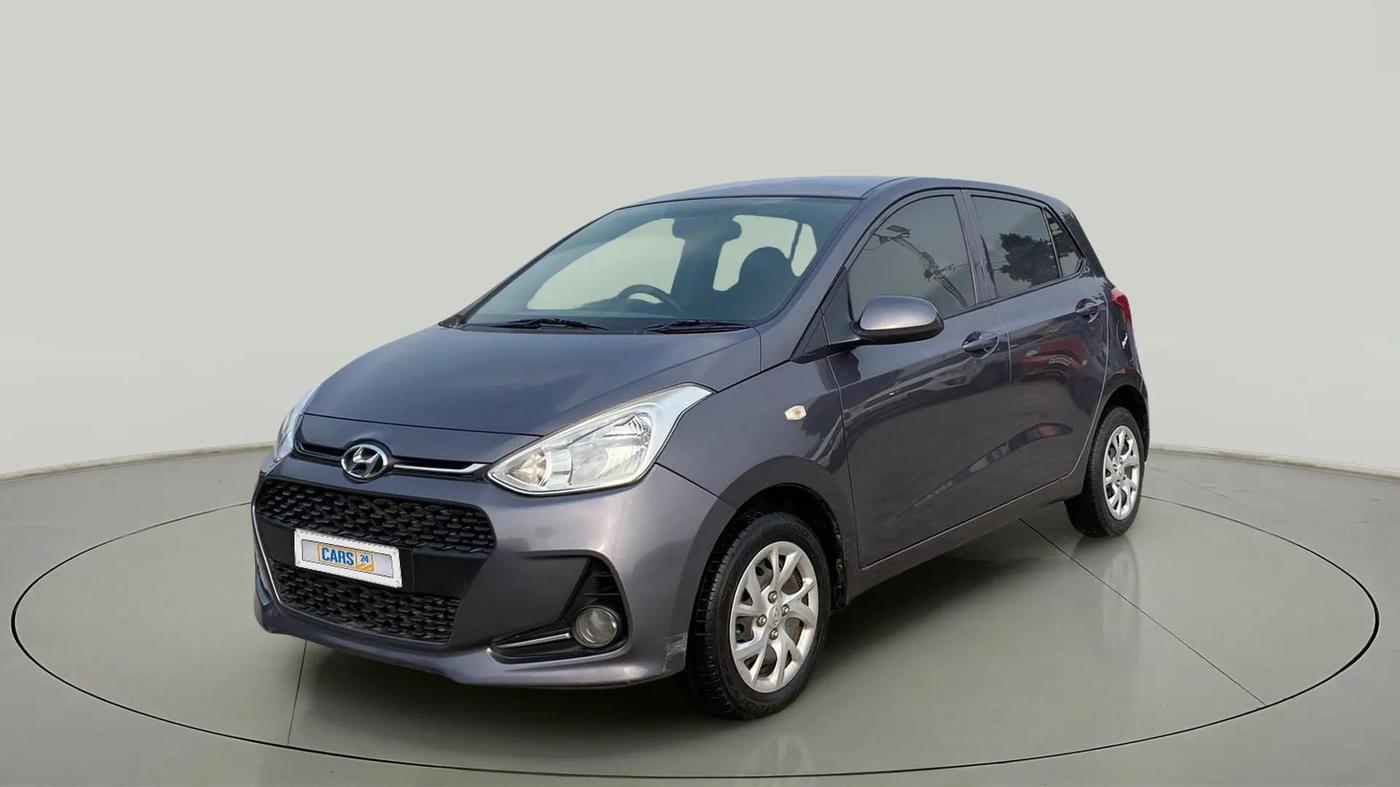 2017 Hyundai Grand i10 MAGNA 1.2 KAPPA VTVT, Petrol, Manual, 28,008 km, Left Front Diagonal