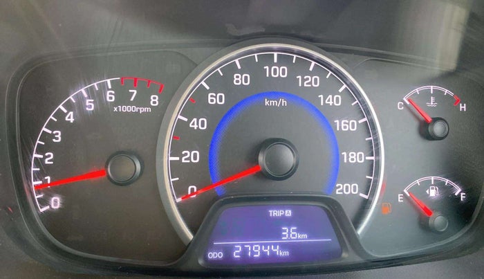 2017 Hyundai Grand i10 MAGNA 1.2 KAPPA VTVT, Petrol, Manual, 28,008 km, Odometer Image