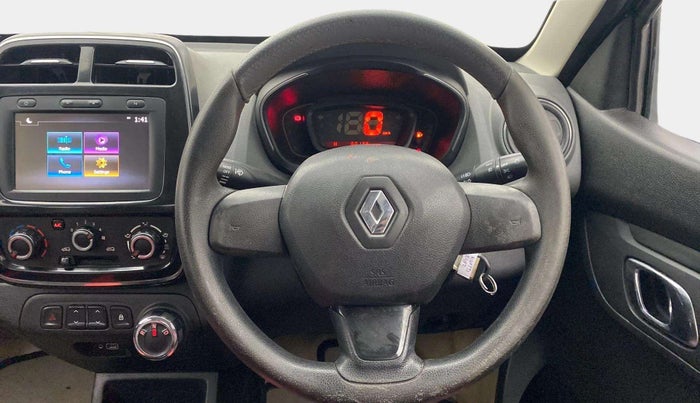 2018 Renault Kwid RXT 1.0 AMT (O), Petrol, Automatic, 60,277 km, Steering Wheel Close Up