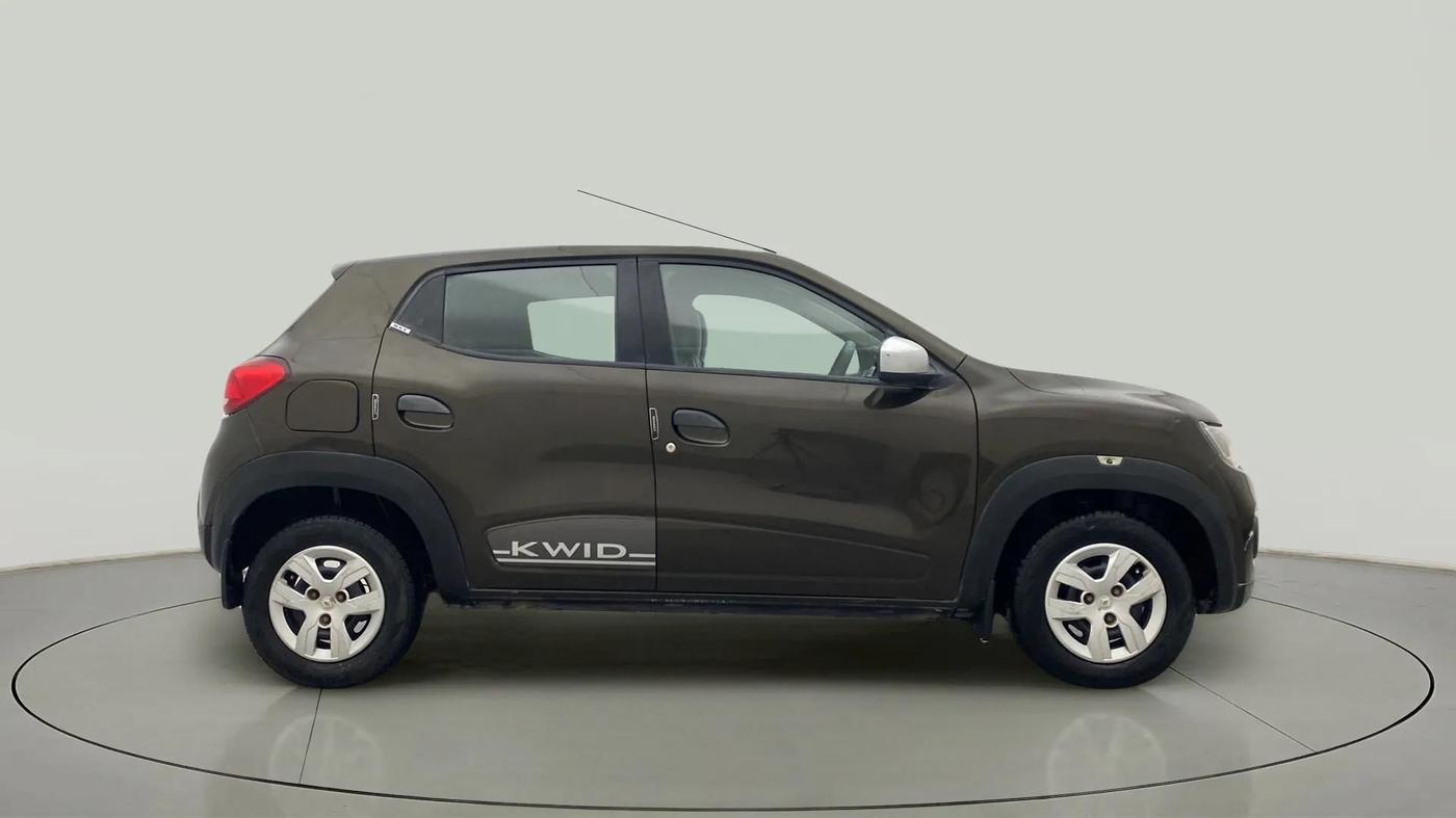 2018 Renault Kwid RXT 1.0 AMT (O), Petrol, Automatic, 60,277 km, Right Side View