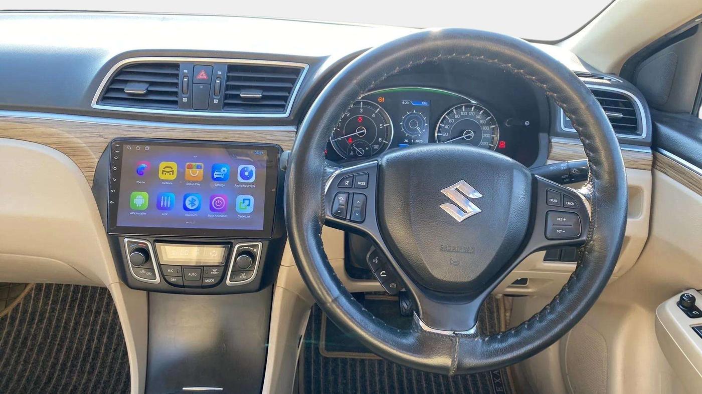 2019 Maruti Ciaz ALPHA DIESEL 1.5, Diesel, Manual, 73,458 km, Steering Wheel Close Up