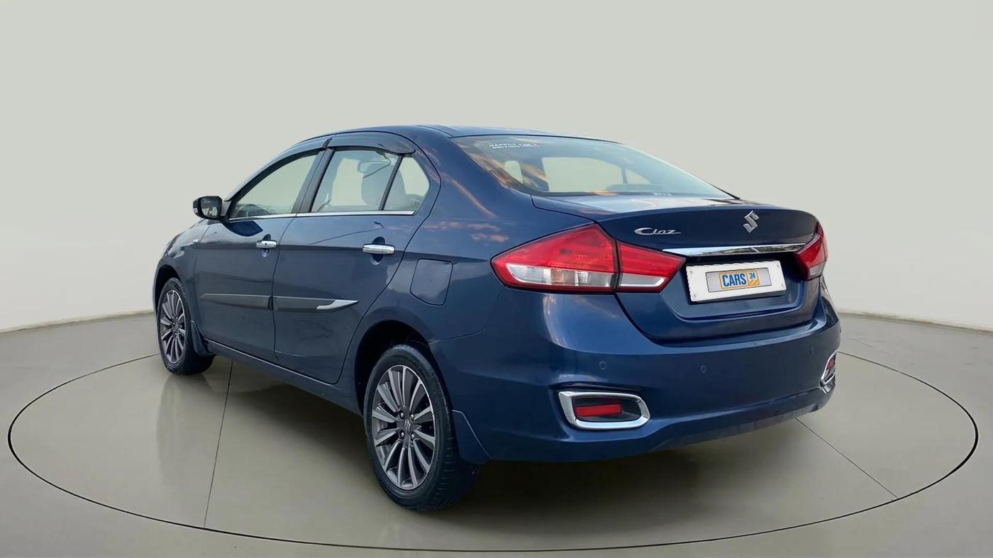 2019 Maruti Ciaz ALPHA DIESEL 1.5, Diesel, Manual, 73,458 km, Left Back Diagonal