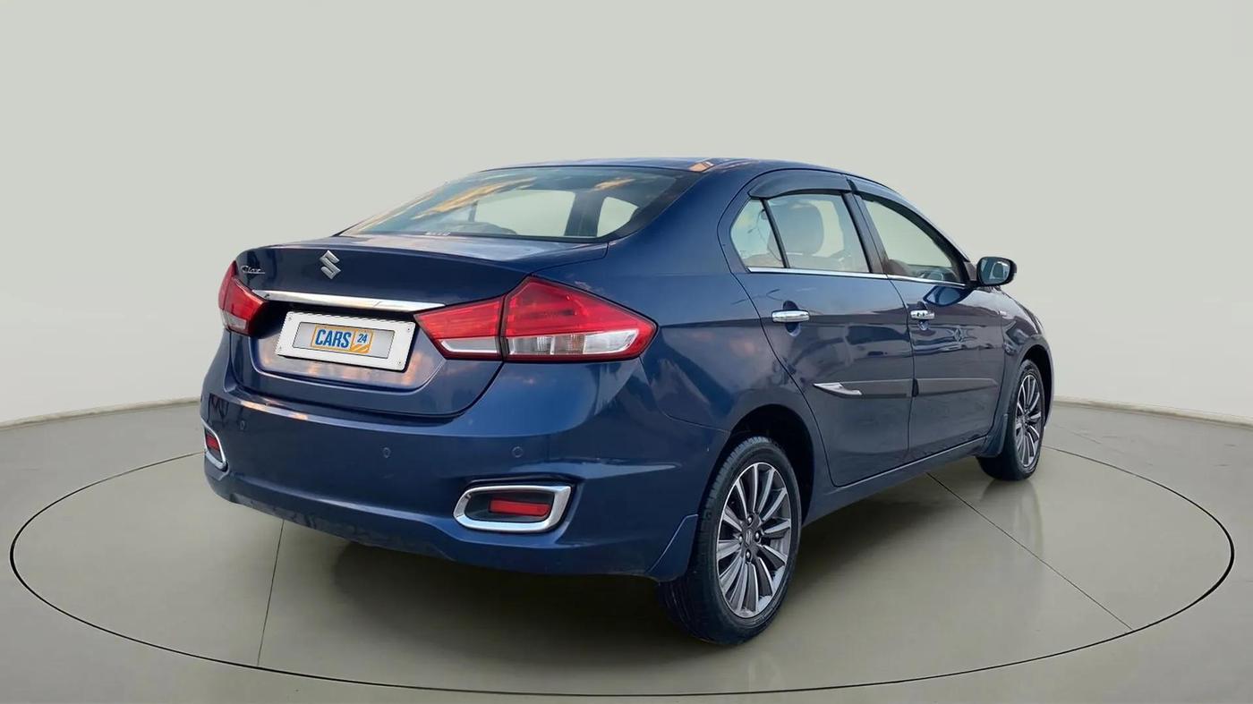 2019 Maruti Ciaz ALPHA DIESEL 1.5, Diesel, Manual, 73,458 km, Right Back Diagonal