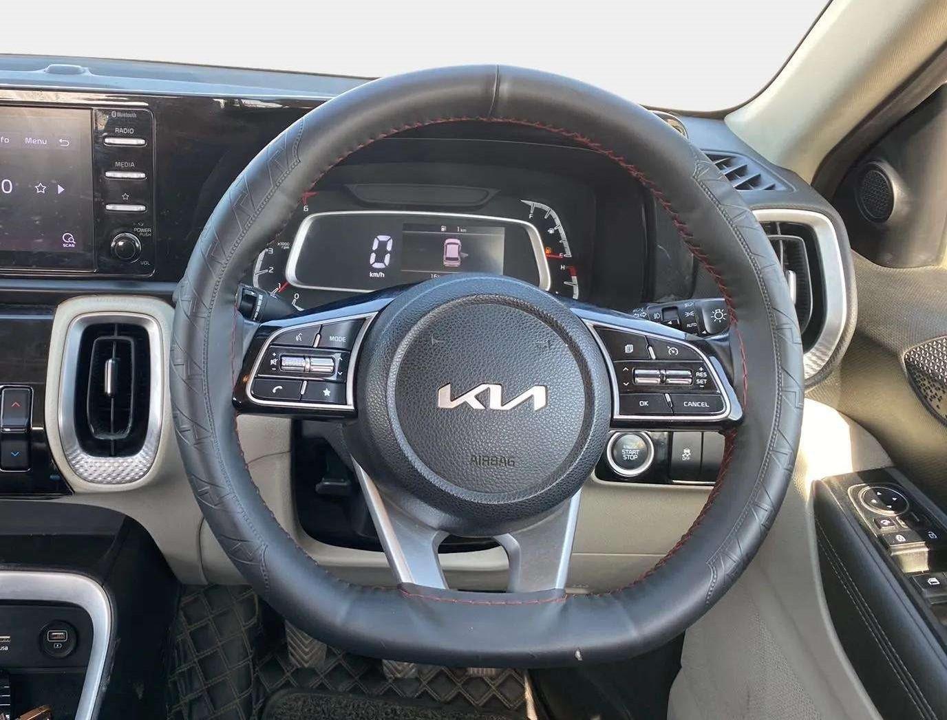 2022 KIA SONET HTX 1.5, Diesel, Manual, 45,278 km, Steering Wheel Close Up