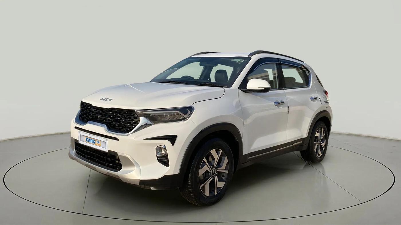 2022 KIA SONET HTX 1.5, Diesel, Manual, 45,278 km, Left Front Diagonal