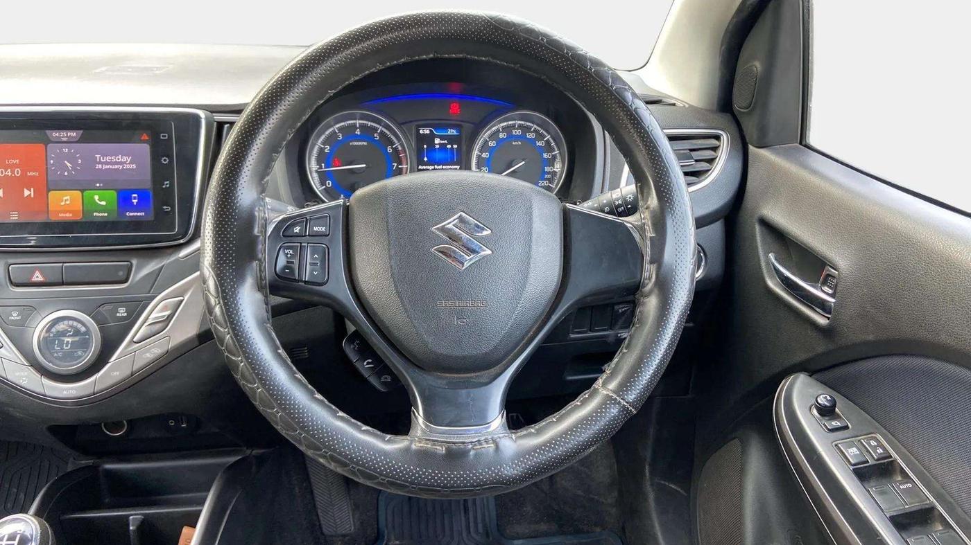 2020 Maruti Baleno ZETA PETROL 1.2, Petrol, Manual, 32,834 km, Steering Wheel Close Up