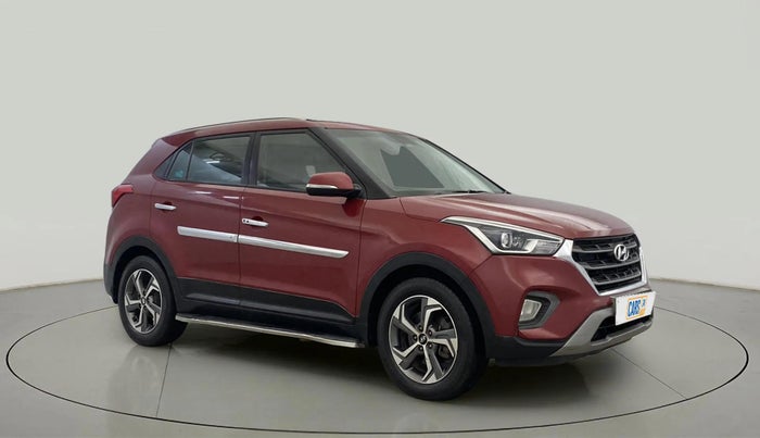 2018 Hyundai Creta SX (O) 1.6 PETROL, Petrol, Manual, 61,881 km, Right Front Diagonal