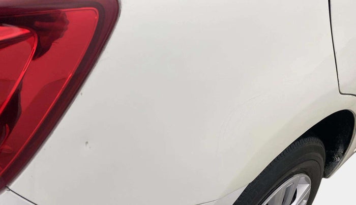 2018 Maruti Dzire VXI AMT, Petrol, Automatic, 39,809 km, Right quarter panel - Slightly dented