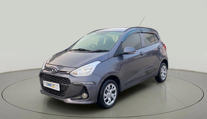 2019 Hyundai Grand i10 SPORTZ 1.2 KAPPA VTVT, Petrol, Manual, 20,612 km, Left Front Diagonal