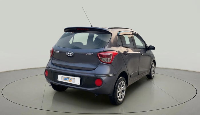 2019 Hyundai Grand i10 SPORTZ 1.2 KAPPA VTVT, Petrol, Manual, 20,612 km, Right Back Diagonal