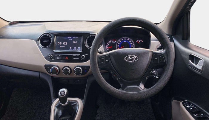 2019 Hyundai Grand i10 SPORTZ 1.2 KAPPA VTVT, Petrol, Manual, 20,612 km, Steering Wheel Close Up