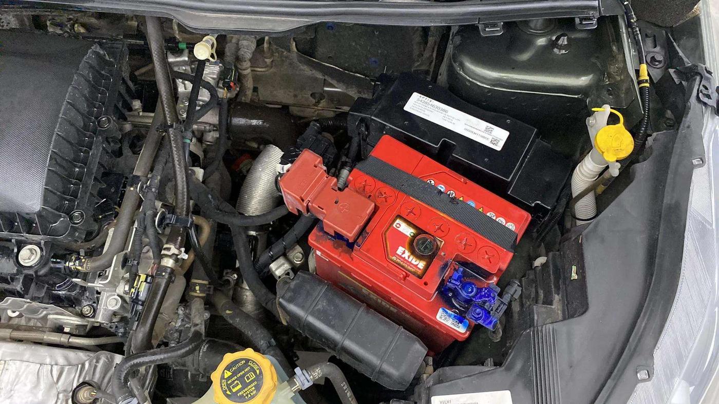 2022 Tata NEXON XZ PLUS (HS) PETROL, Petrol, Manual, 45,279 km, Engine View - Left