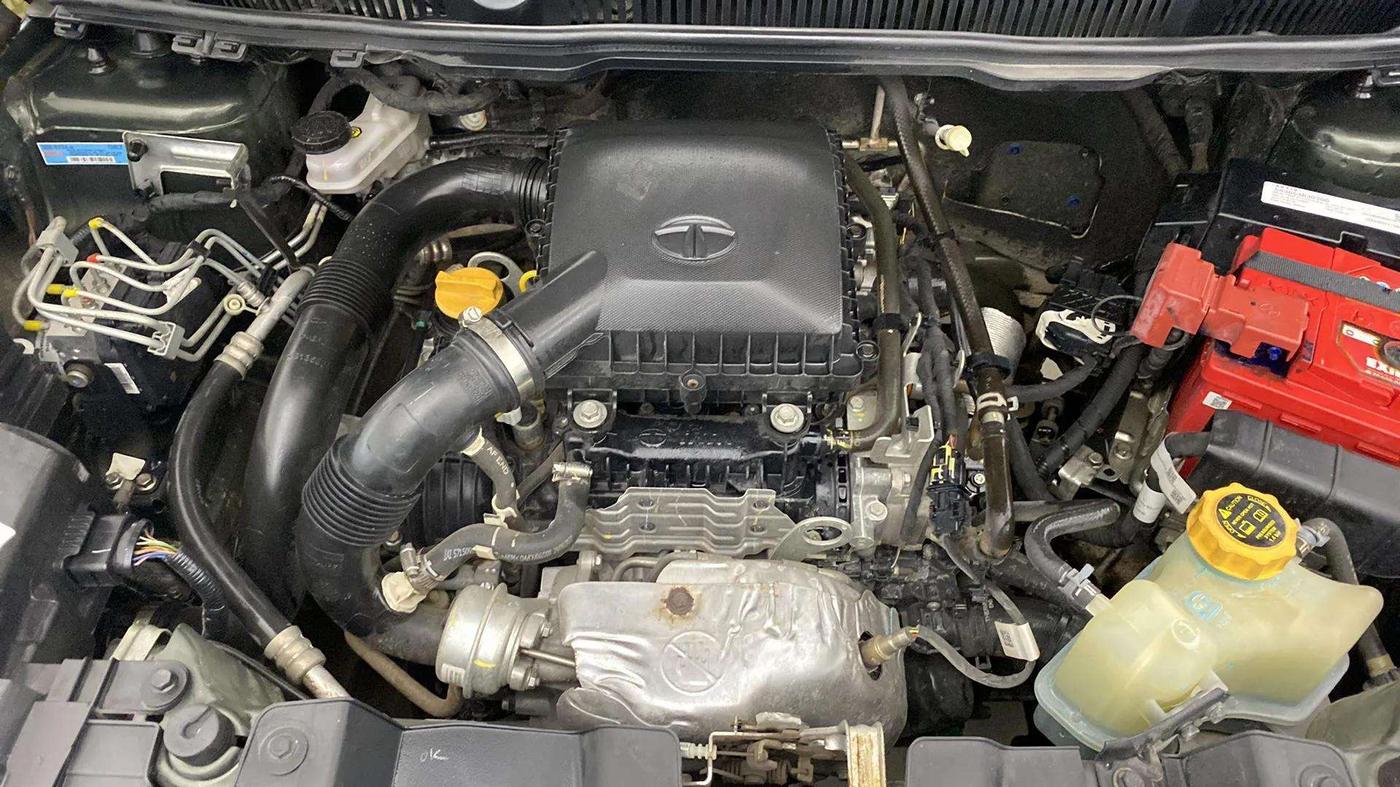 2022 Tata NEXON XZ PLUS (HS) PETROL, Petrol, Manual, 45,279 km, Engine View