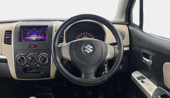 2018 Maruti Wagon R 1.0 LXI CNG, CNG, Manual, 95,427 km, Steering Wheel Close Up