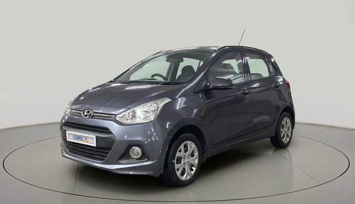 2016 Hyundai Grand i10 SPORTZ 1.2 KAPPA VTVT, Petrol, Manual, 44,563 km, Left Front Diagonal