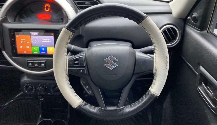 2020 Maruti S PRESSO VXI PLUS AMT, Petrol, Automatic, 38,429 km, Steering Wheel Close Up